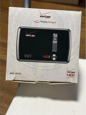 Verizon Novatel MiFi 4510L 4G LTE Mobile Hotspot Black